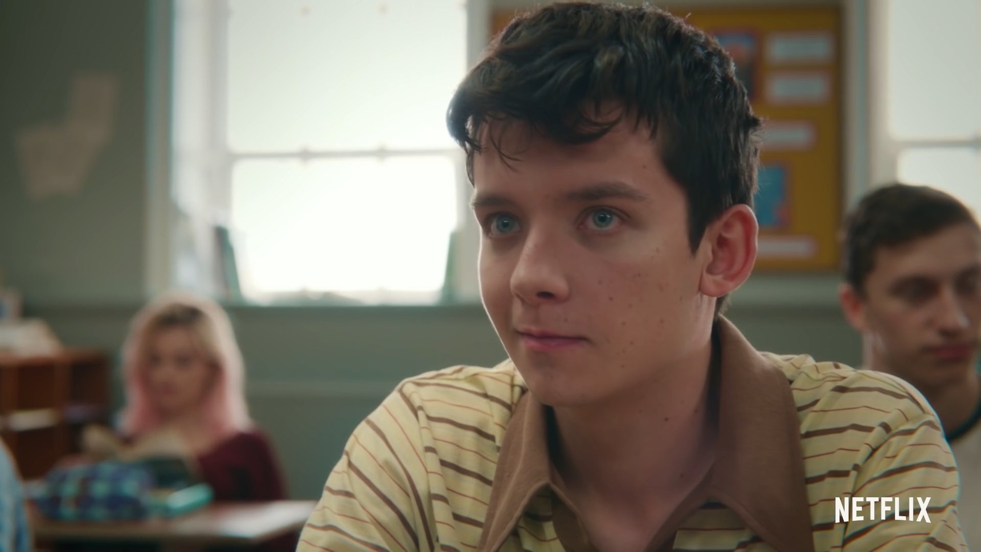 Picture Of Asa Butterfield In Sex Education Asa Butterfield