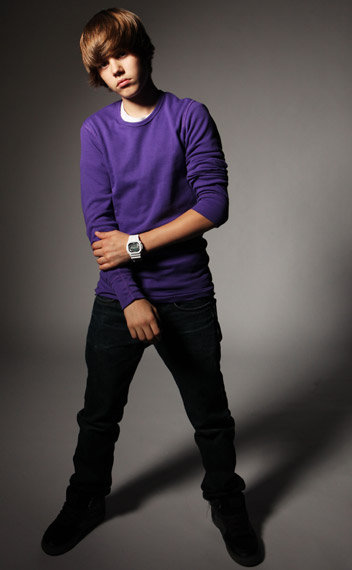 justin bieber in purple. Justin Bieber