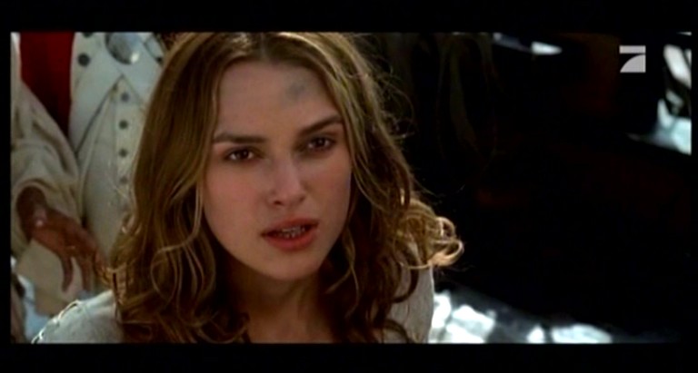 keira knightley nose. Keira Knightley in Pirates of
