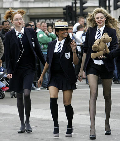 Tamsin Egerton in St Trinian's