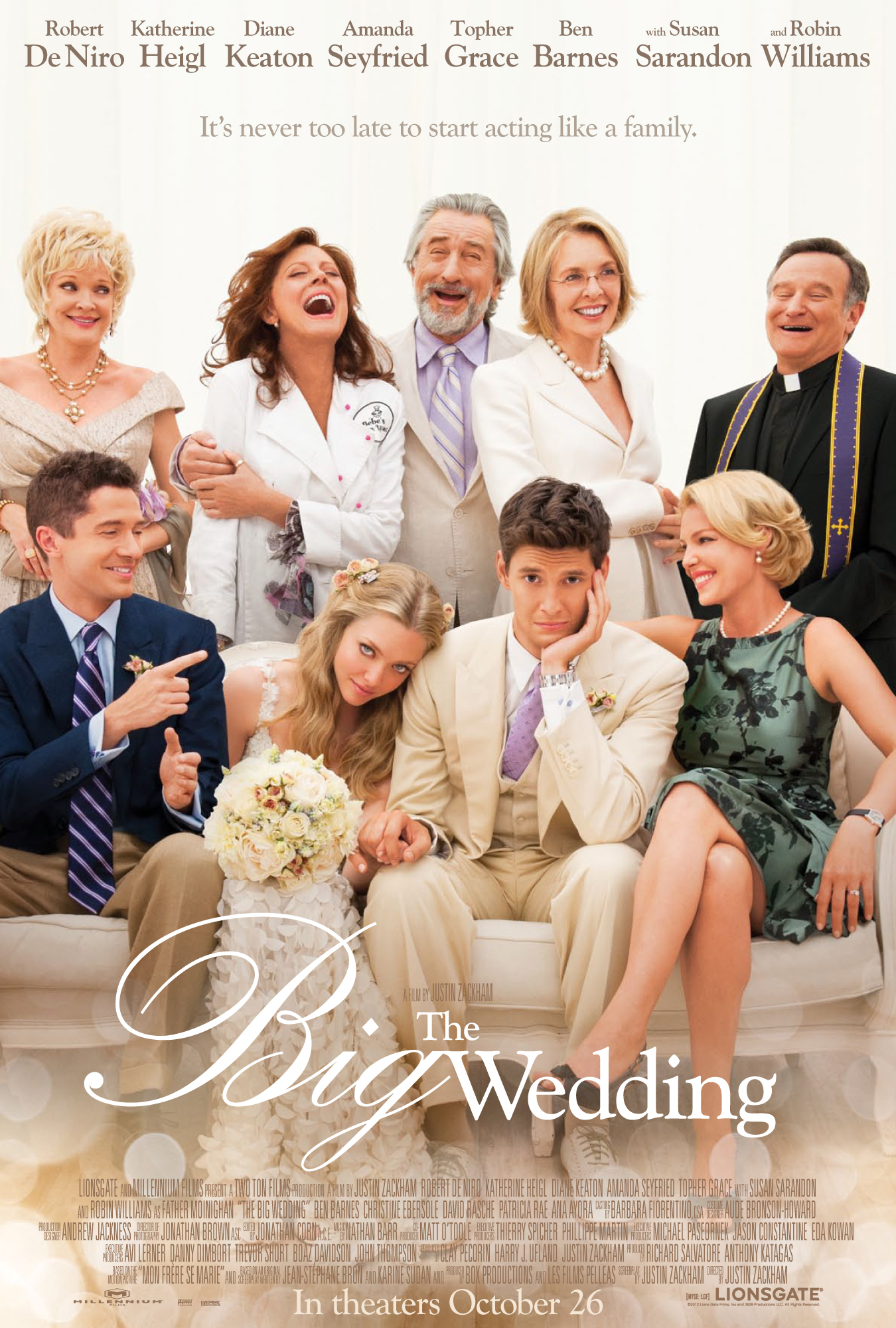 Amanda Seyfried in The Big Wedding