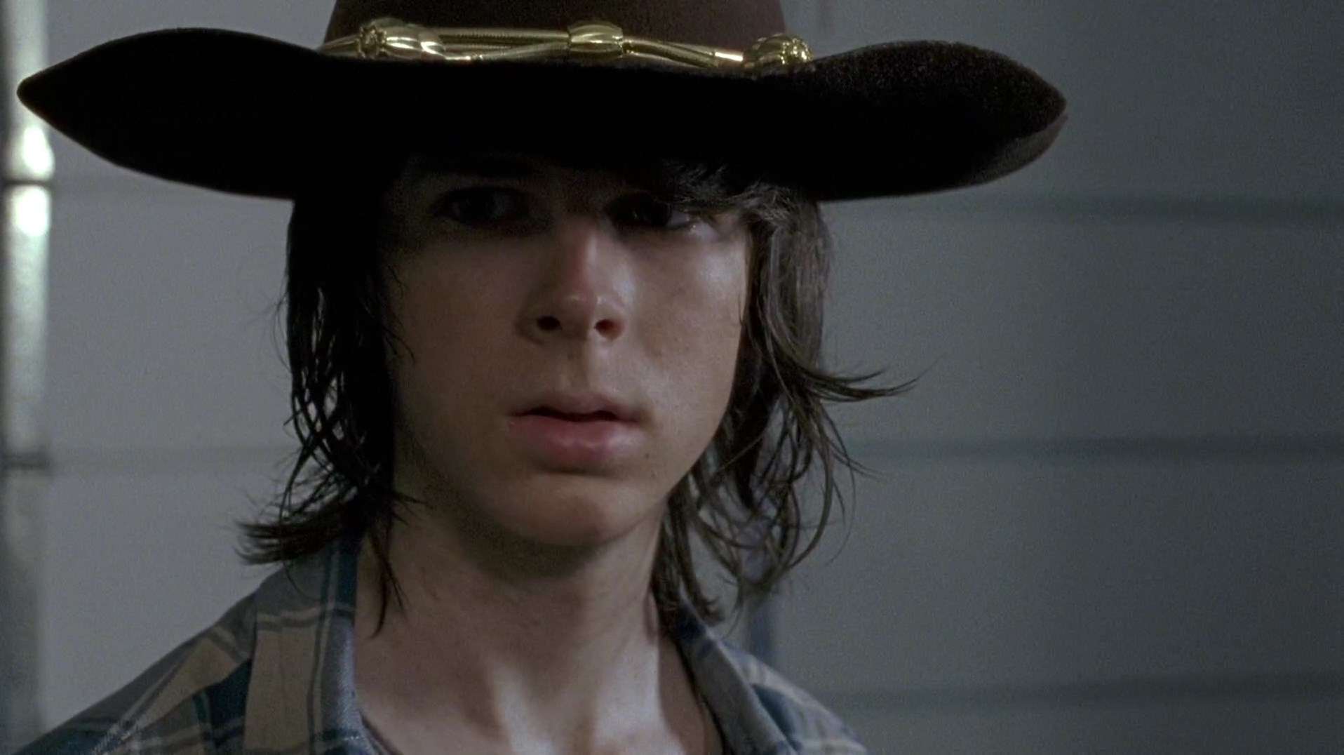 Chandler Riggs in The Walking Dead