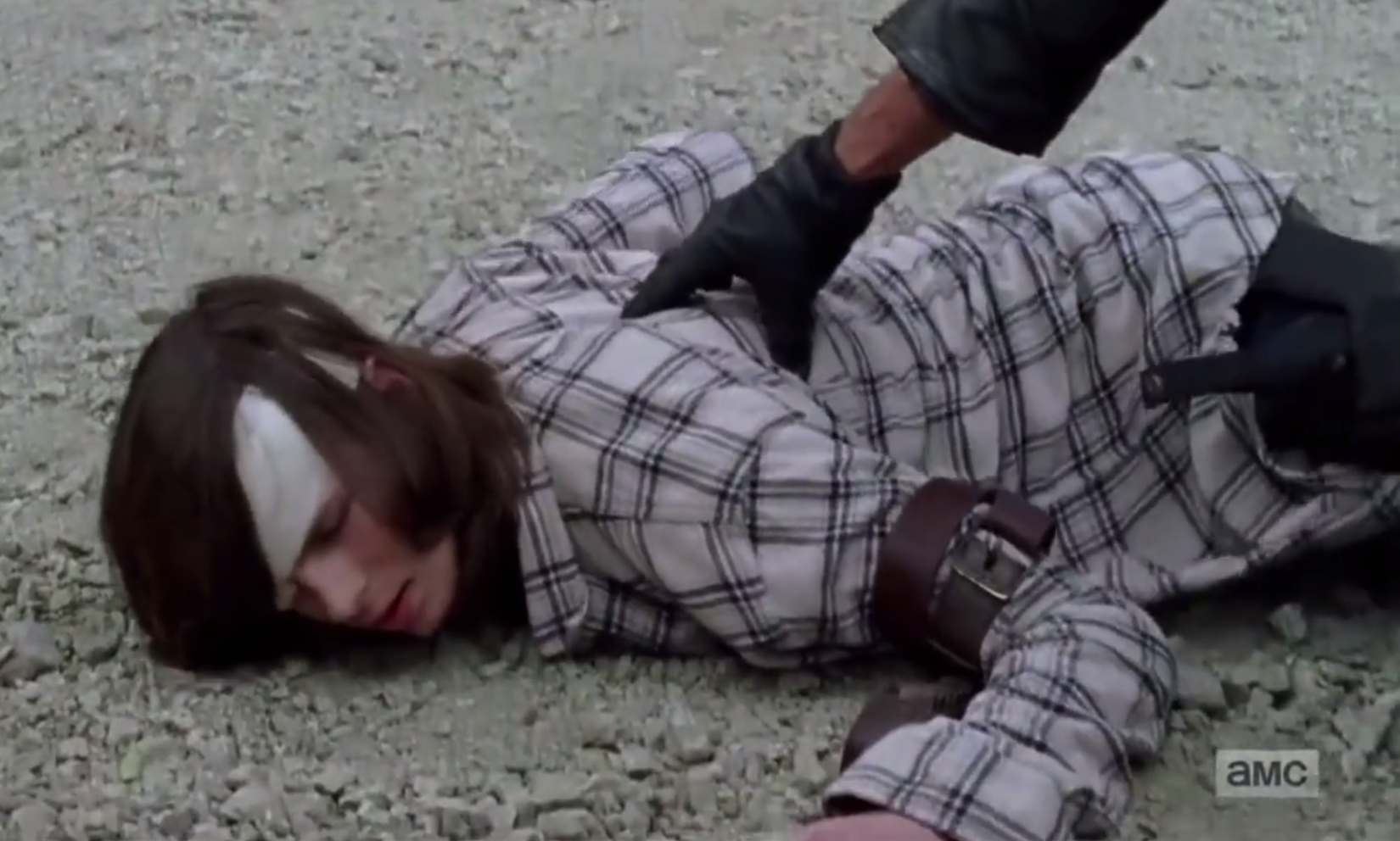 Chandler Riggs in The Walking Dead