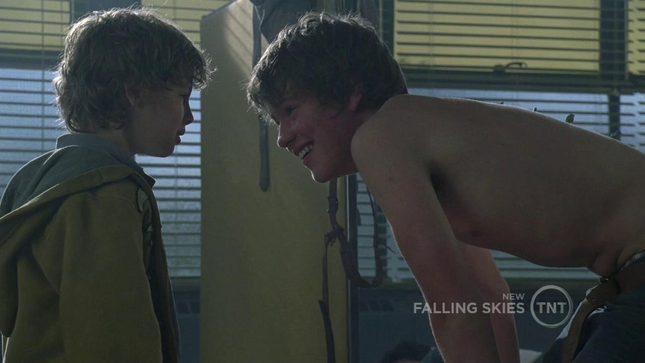 Connor Jessup in Falling Skies. 