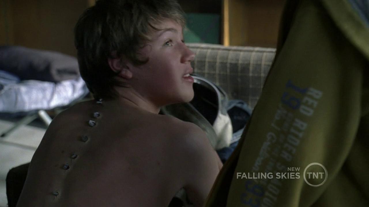 Connor Jessup in Falling Skies. 