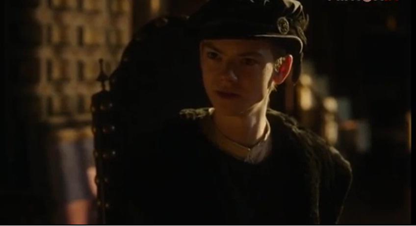 Thomas Sangster in Wolf Hall