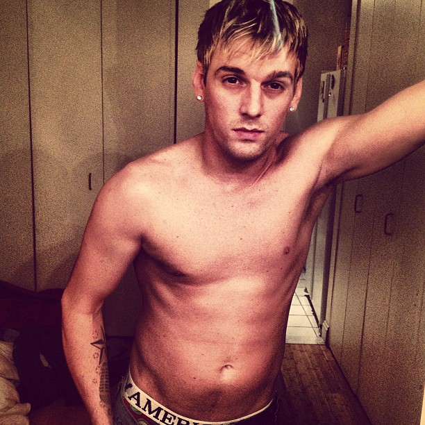 General photo of Aaron Carter