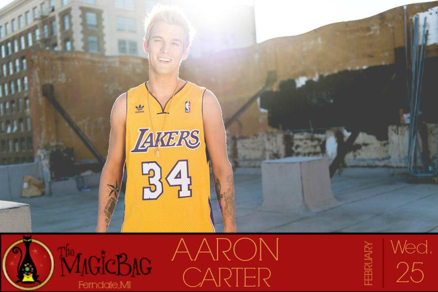 General photo of Aaron Carter