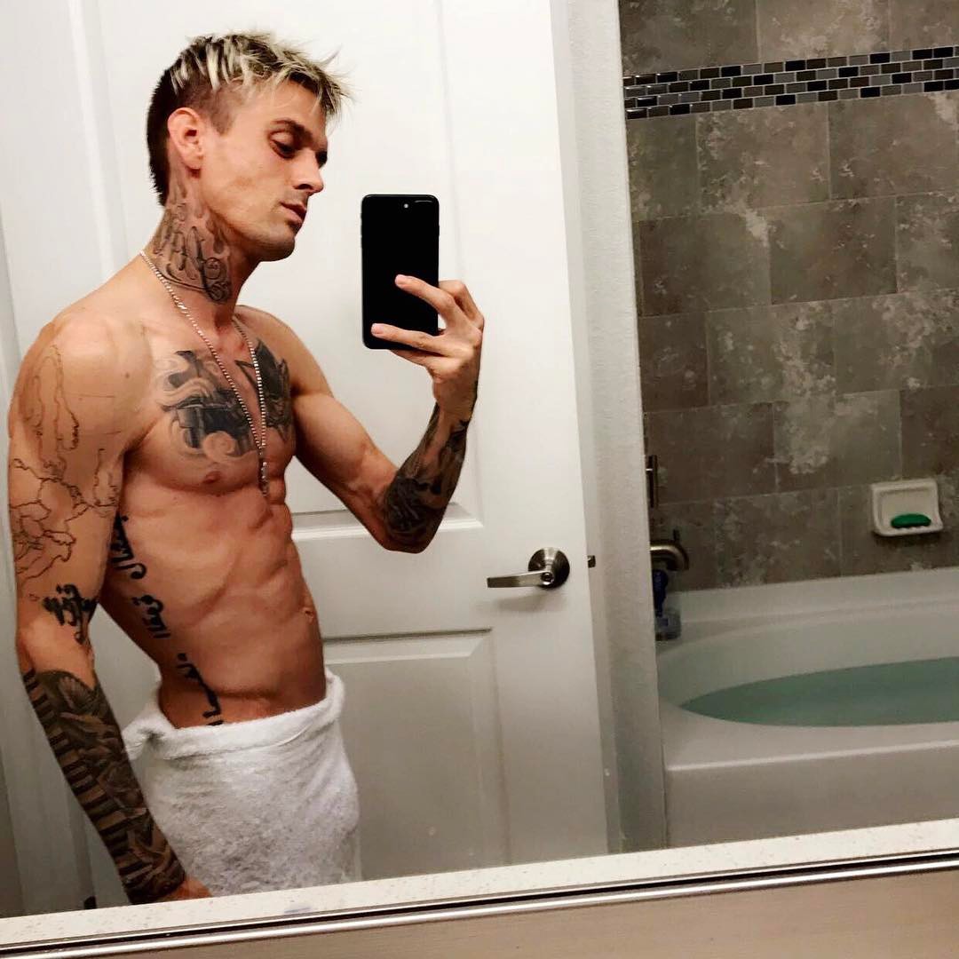 General photo of Aaron Carter