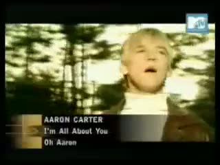 Aaron Carter in Music Video: I'm All About You