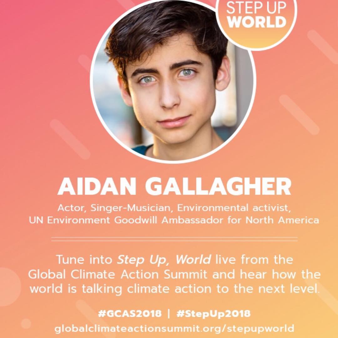 General photo of Aidan Gallagher