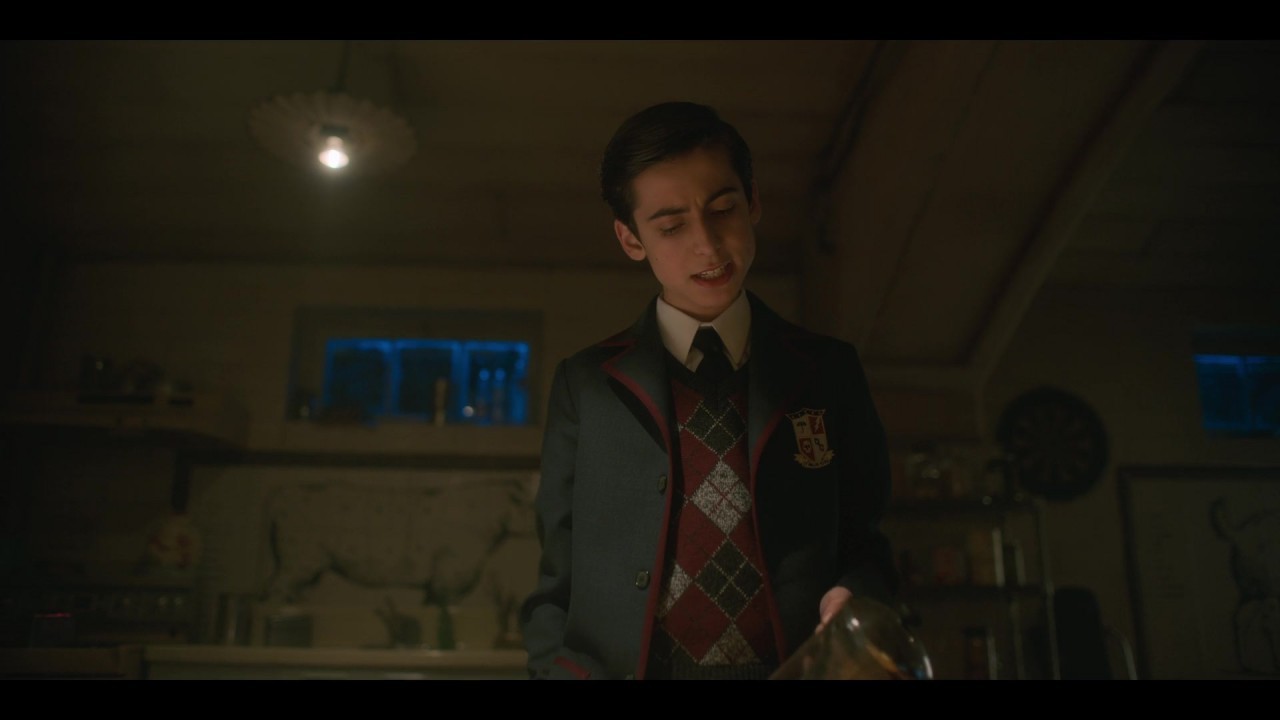 Aidan Gallagher in The Umbrella Academy