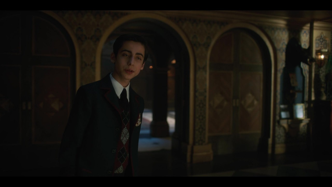 Aidan Gallagher in The Umbrella Academy