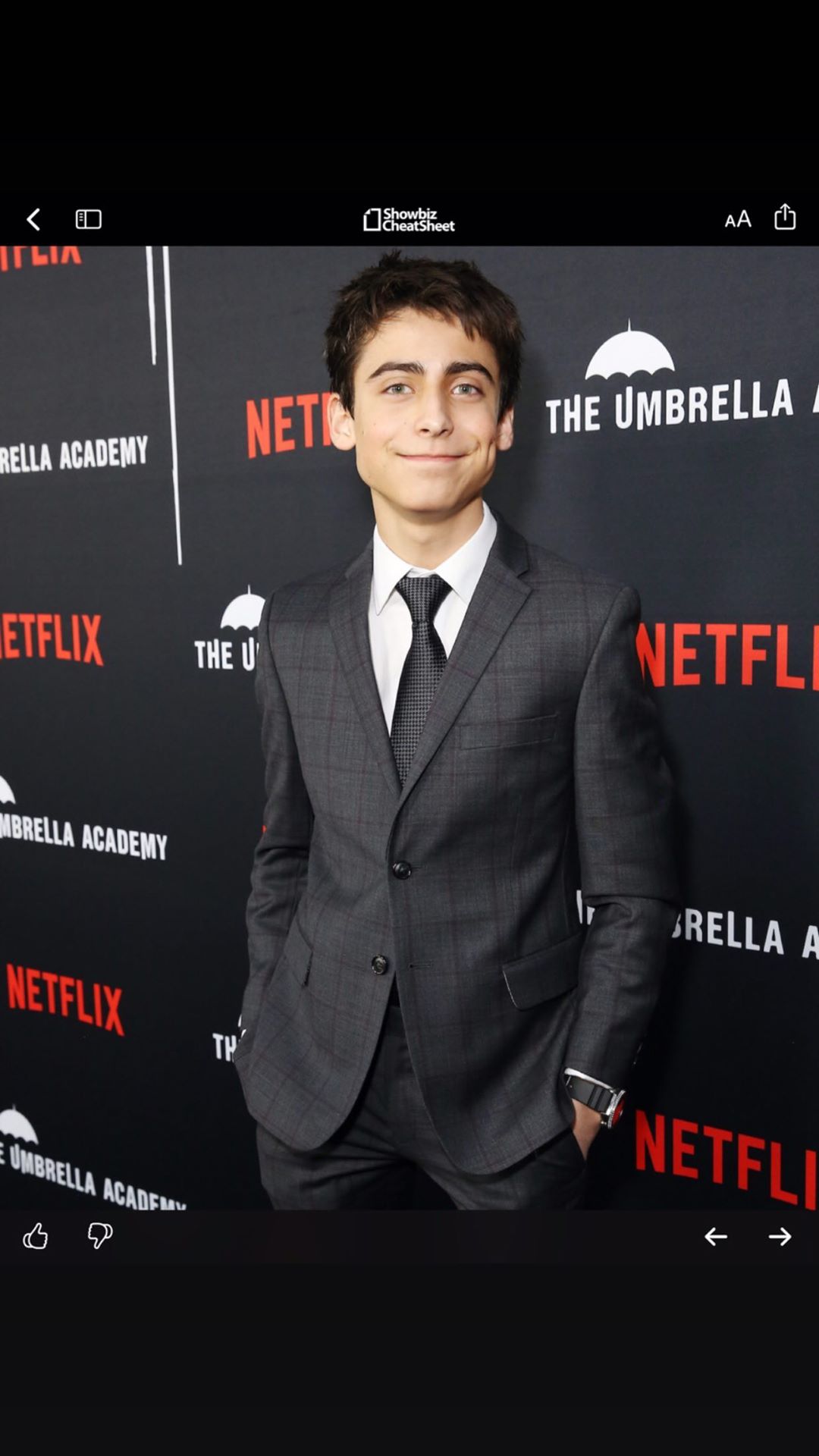 General photo of Aidan Gallagher