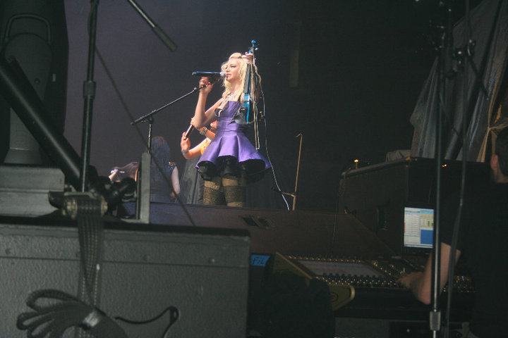 Allie Gonino in My World Tour