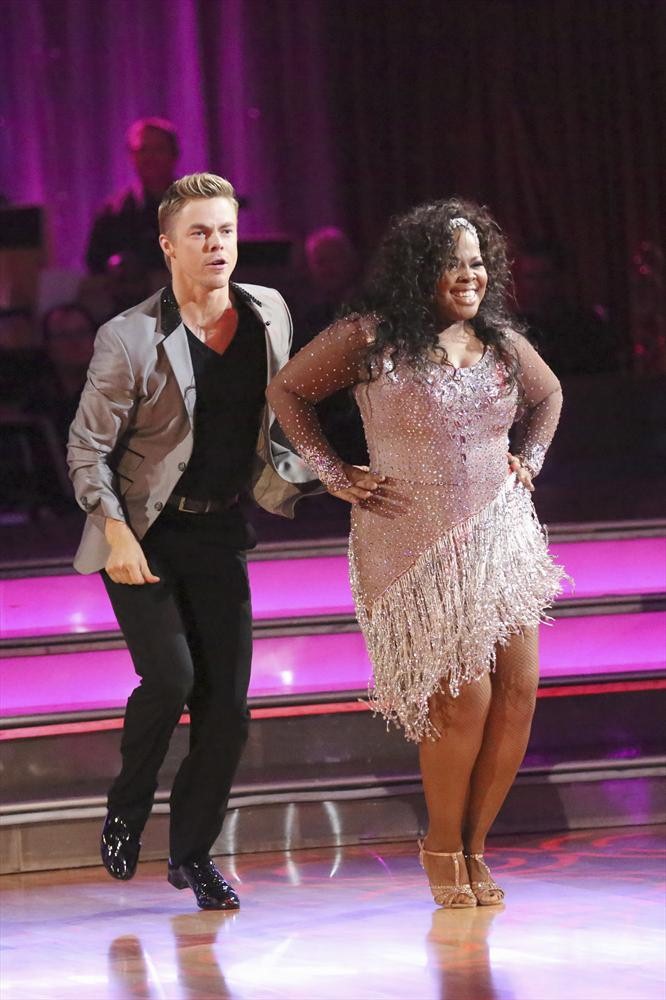 Amber Riley in Dancing with the Stars