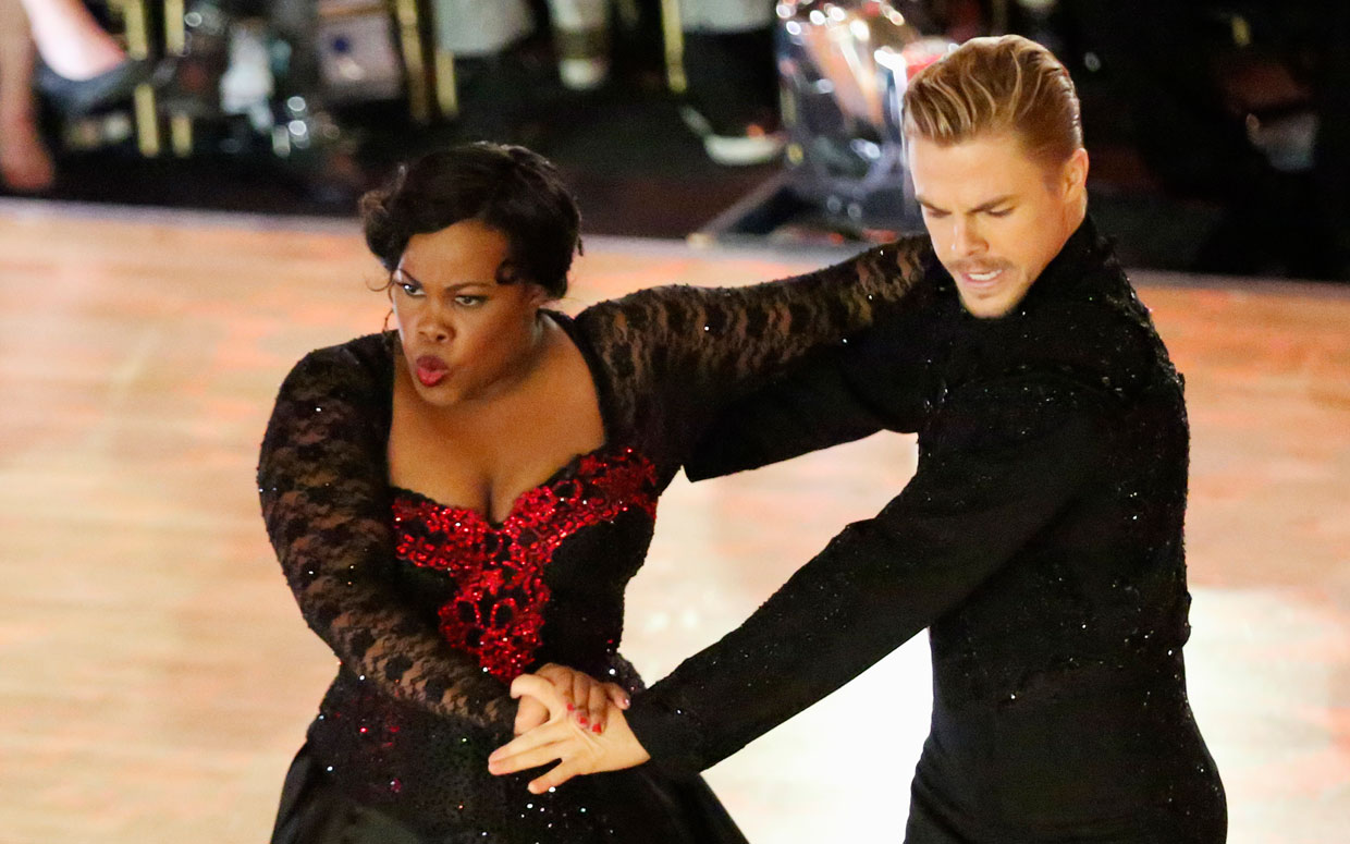 Amber Riley in Dancing with the Stars