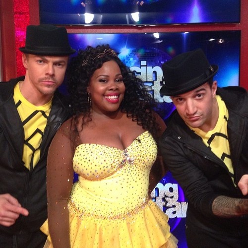 Amber Riley in Dancing with the Stars