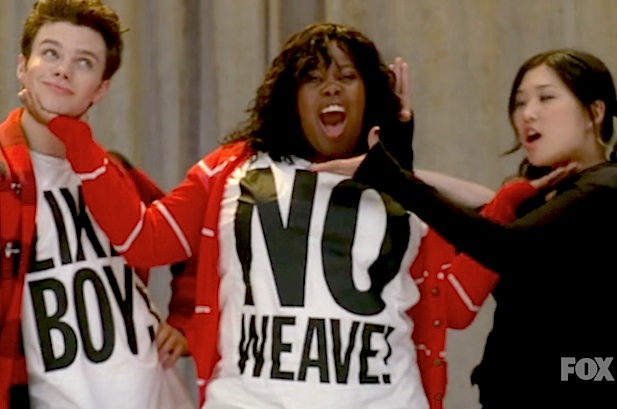 Amber Riley in Glee, episode: Born This Way