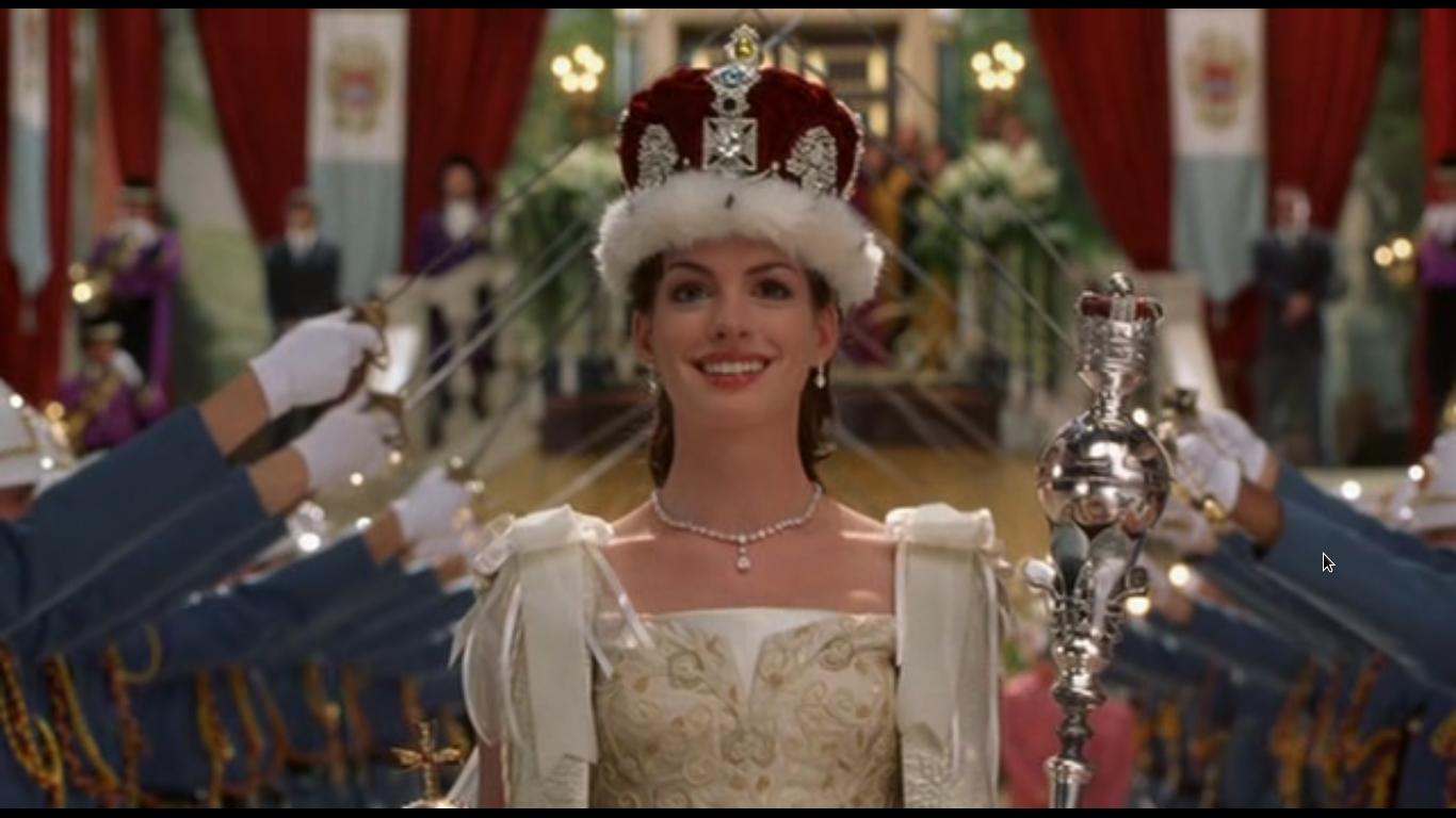Anne Hathaway in The Princess Diaries 2: Royal Engagement