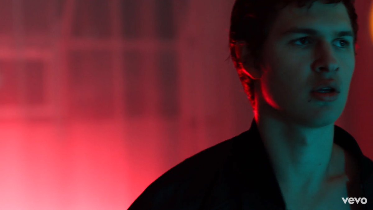 Ansel Elgort in Music Video: Theif