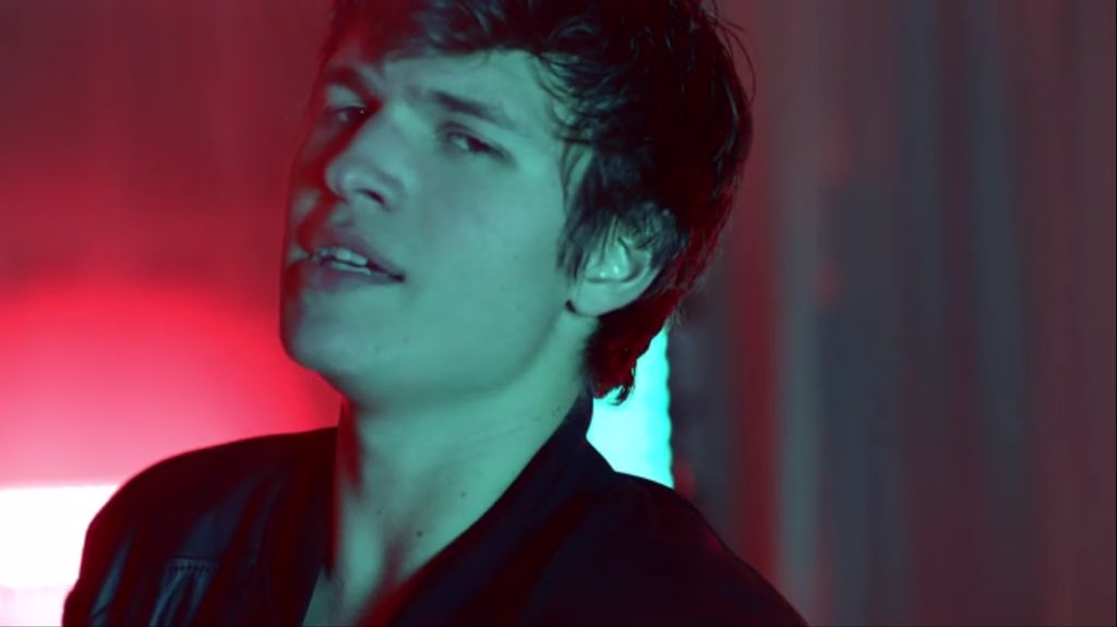 Ansel Elgort in Music Video: Theif