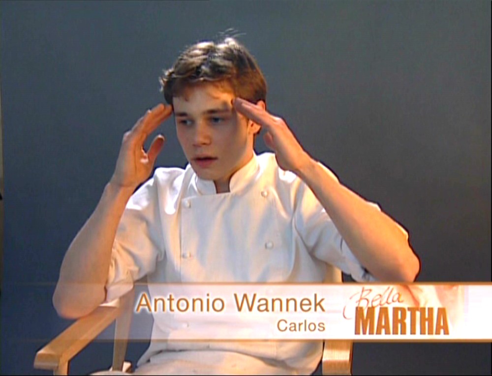 Antonio Wannek in Mostly Martha