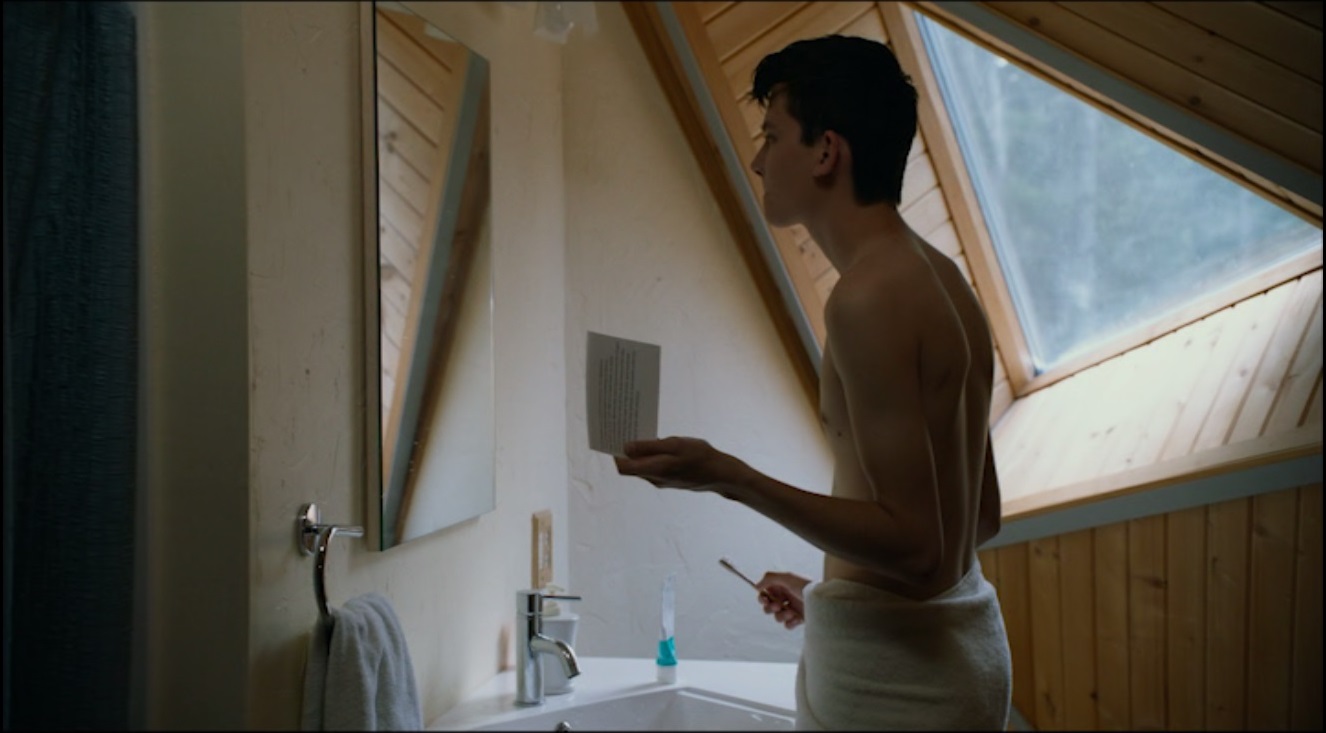 Asa Butterfield in The House of Tomorrow. 
