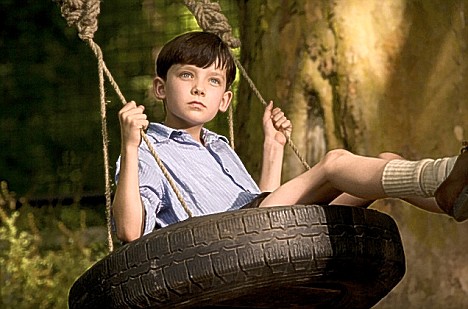 Asa Butterfield in The Boy in the Striped Pyjamas