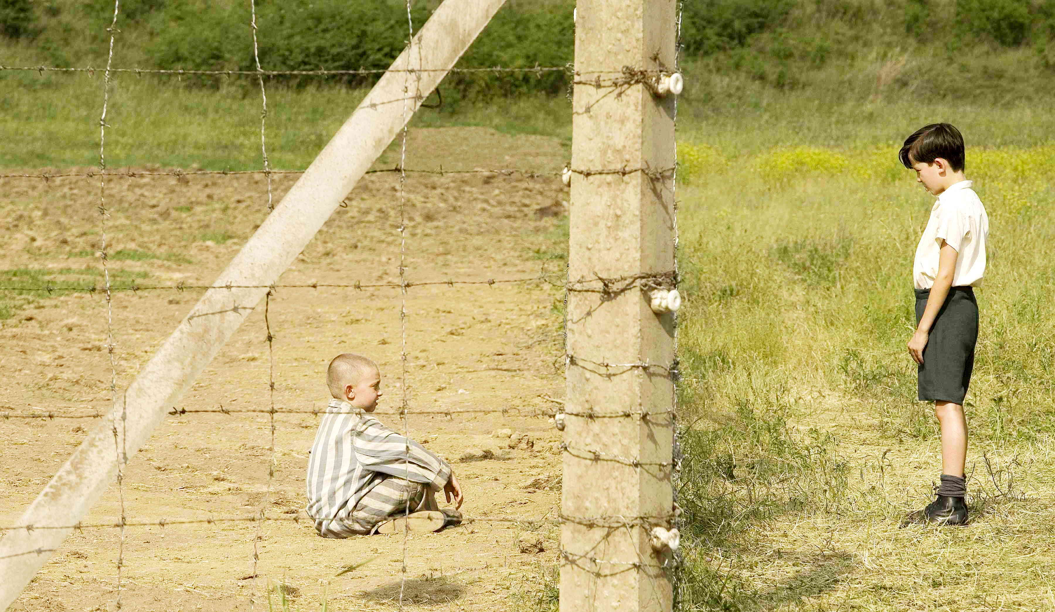 Asa Butterfield in The Boy in the Striped Pyjamas