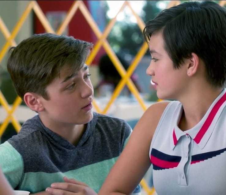 Asher Angel in Andi Mack