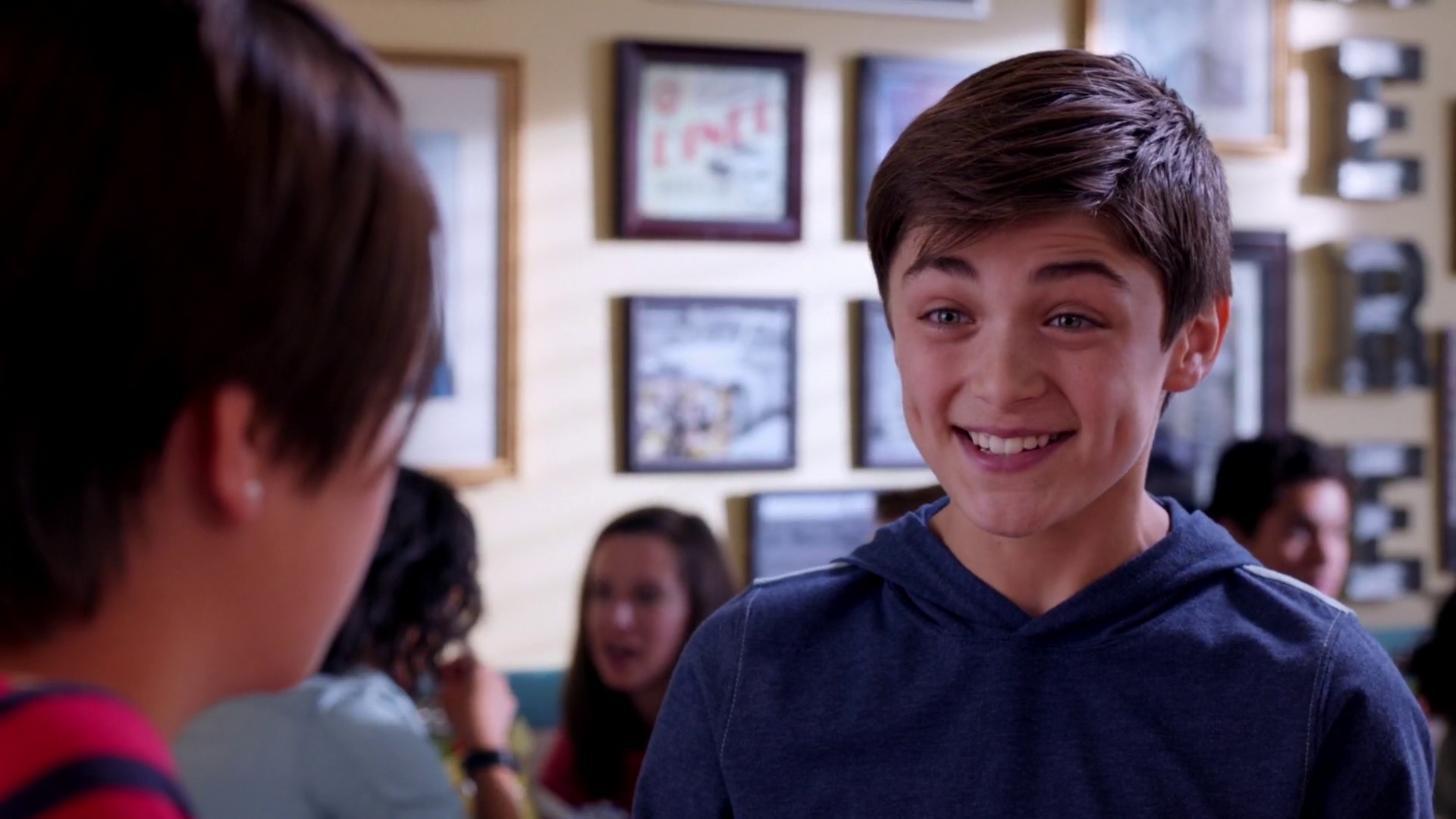 Asher Angel in Andi Mack