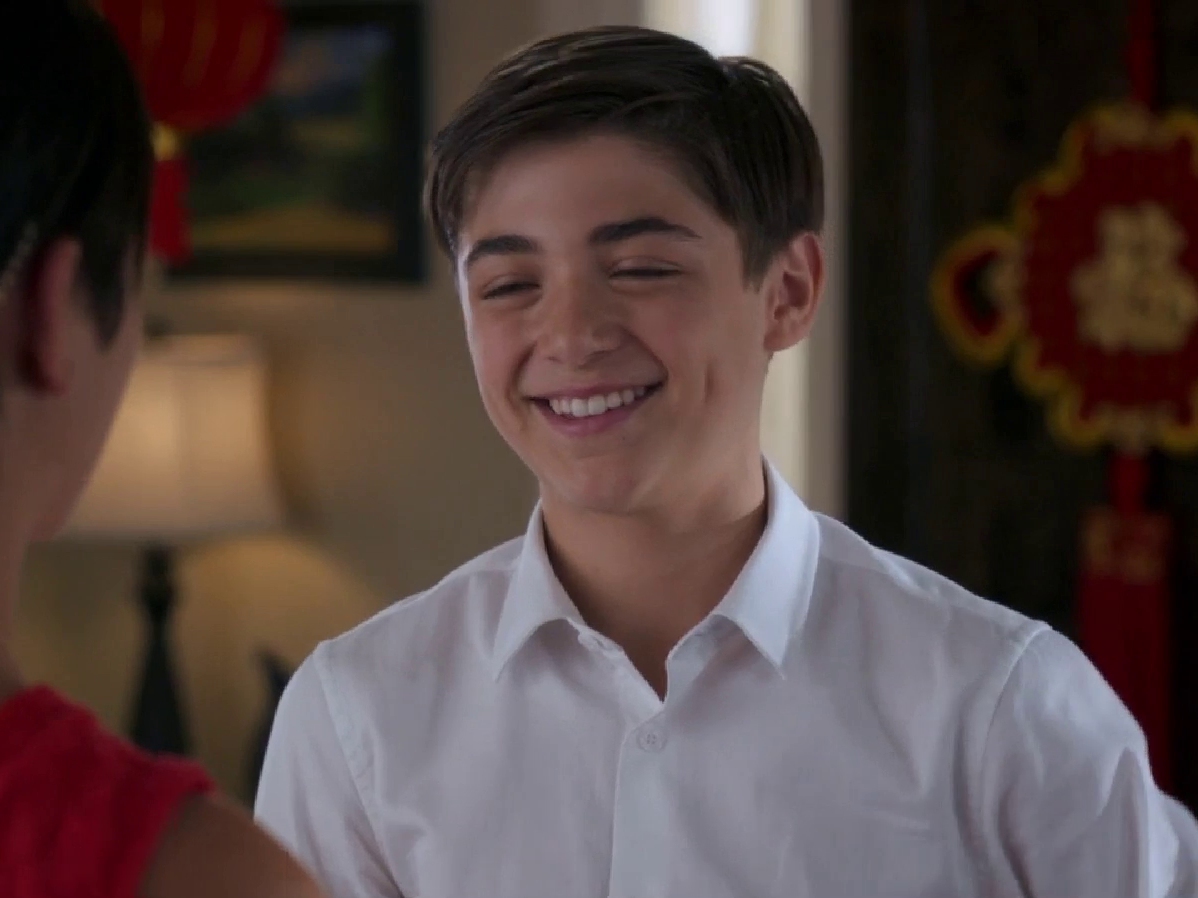 Asher Angel in Andi Mack