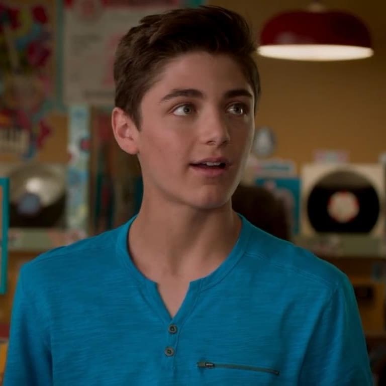 Asher Angel in Andi Mack