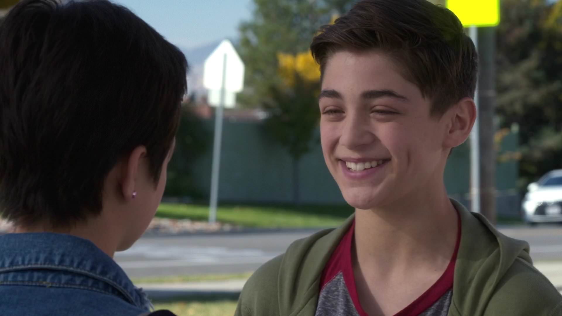 Asher Angel in Andi Mack