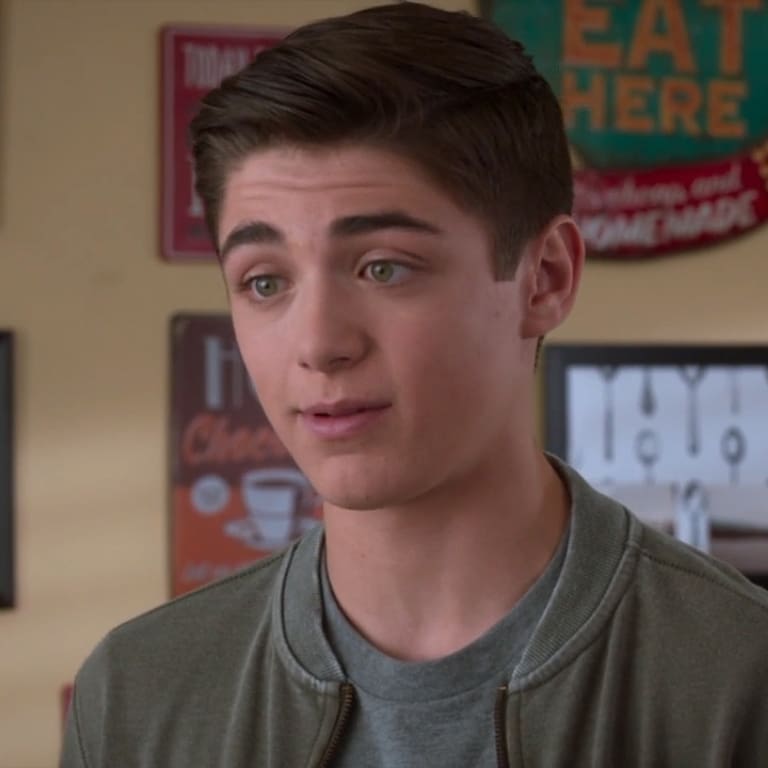 Asher Angel in Andi Mack