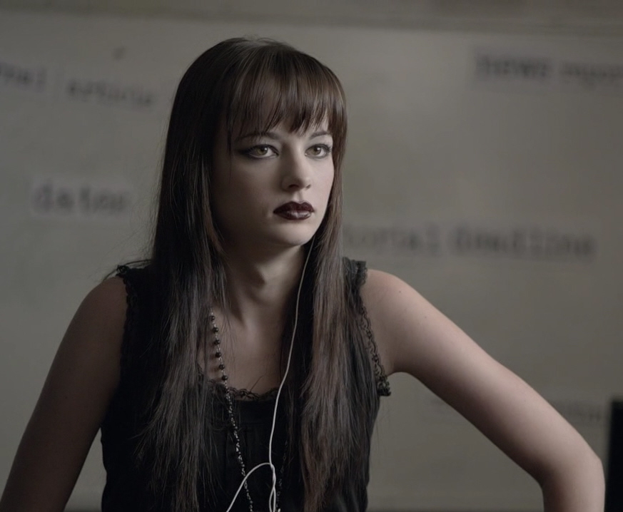 Ashley Rickards in Struck by Lightning. 