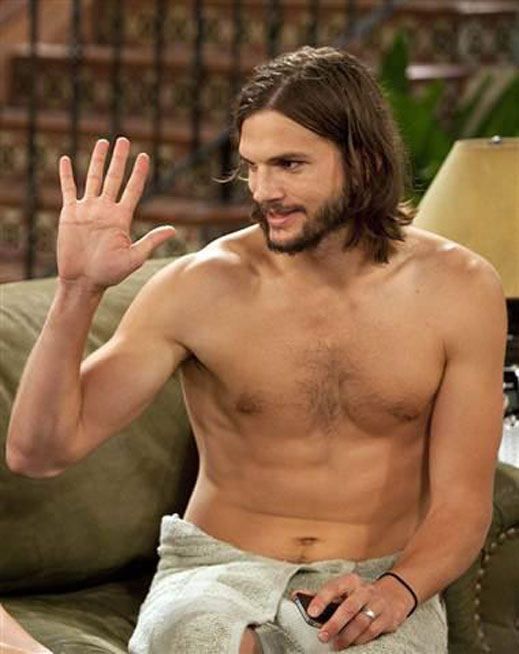 Ashton Kutcher in Two and a Half Men