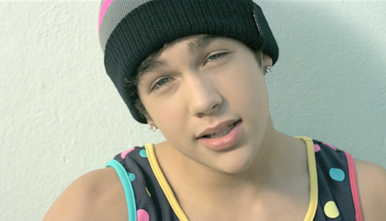 Austin Mahone in Music Video: What About Love