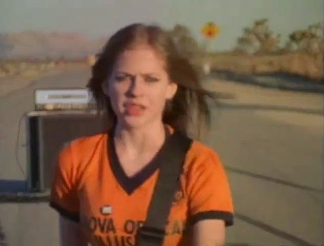 Avril Lavigne in Music Video: Mobile