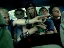 Avril Lavigne in Music Video: Sk8er Boi