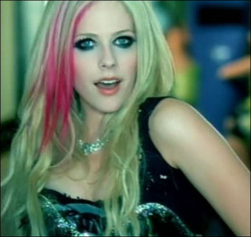 Avril Lavigne in Music Video: Hot
