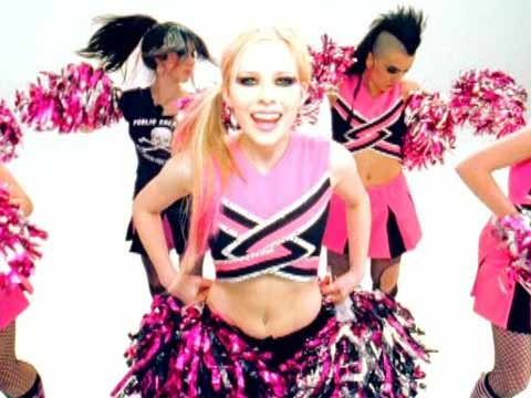 Avril Lavigne in Music Video: The Best Damn Thing