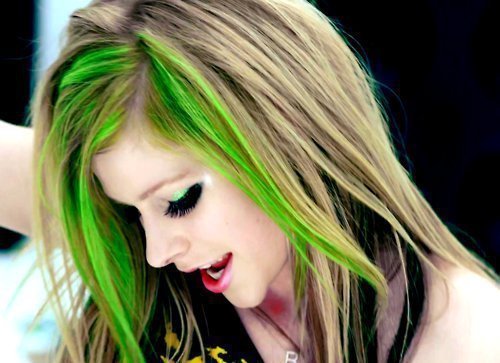 Avril Lavigne in Music Video: Smile