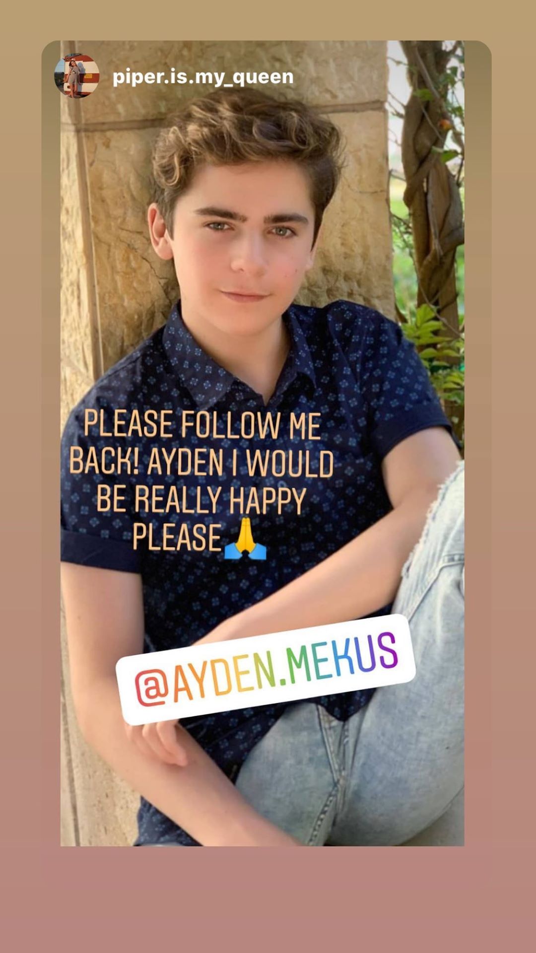 General photo of Ayden Mekus