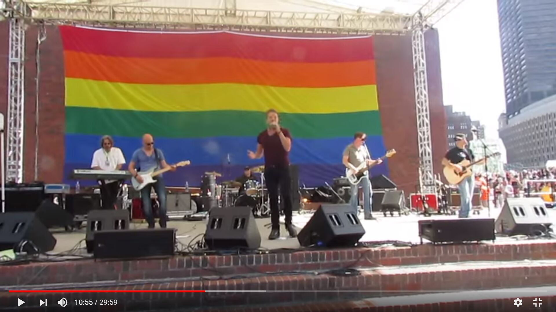 Billy Gilman in Boston Gay Pride Concert