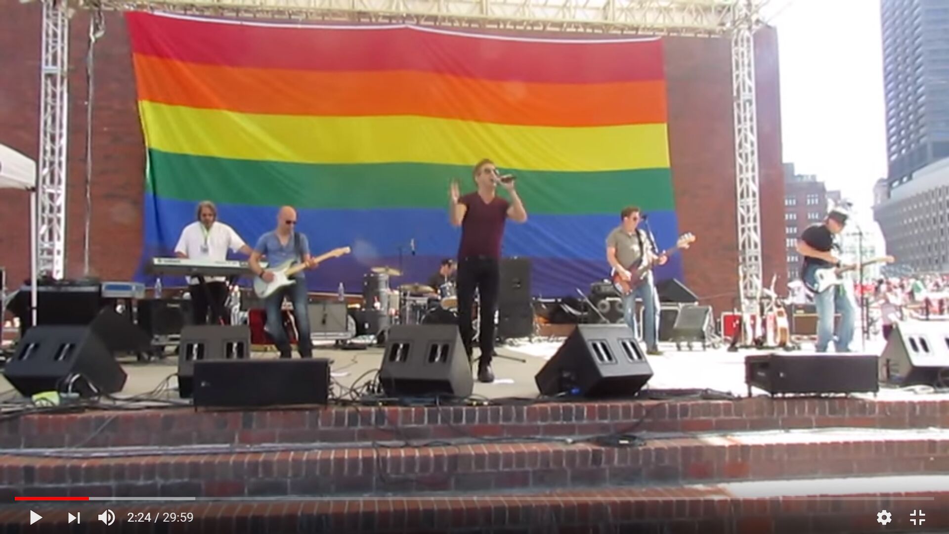 Billy Gilman in Boston Gay Pride Concert