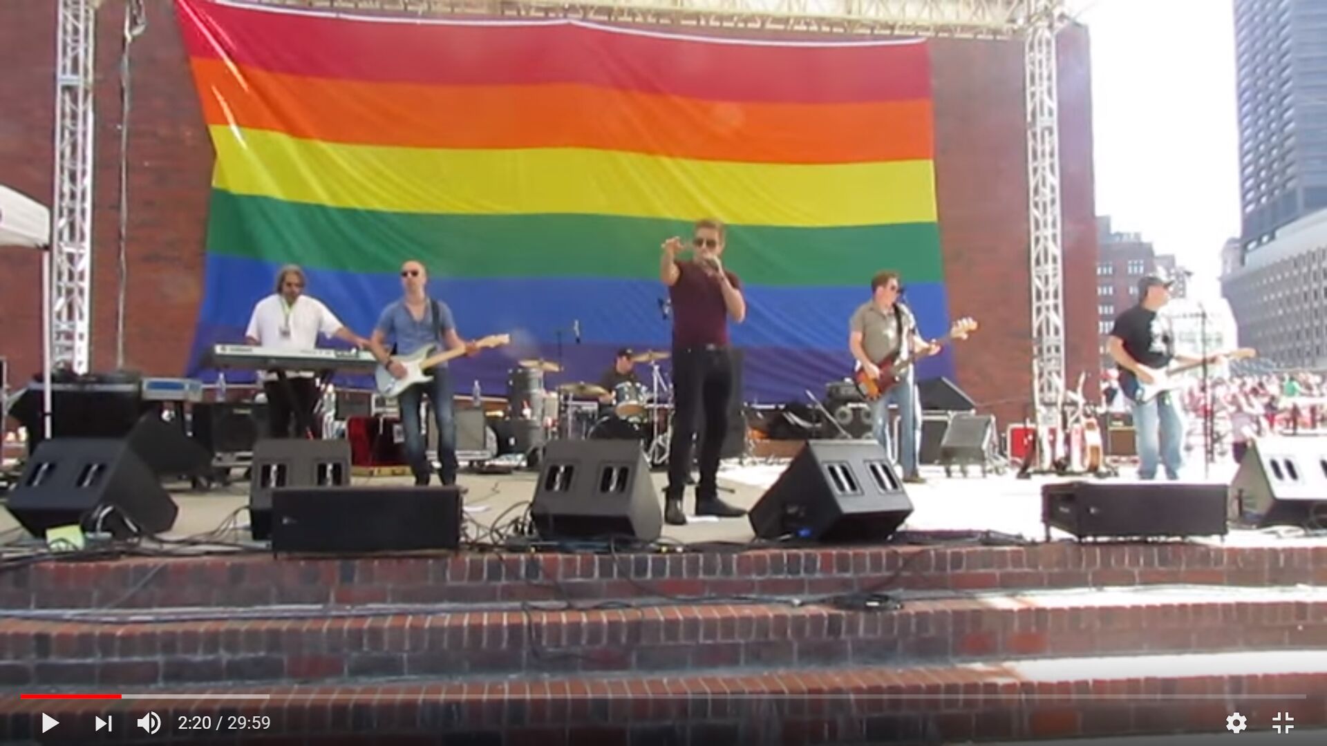 Billy Gilman in Boston Gay Pride Concert