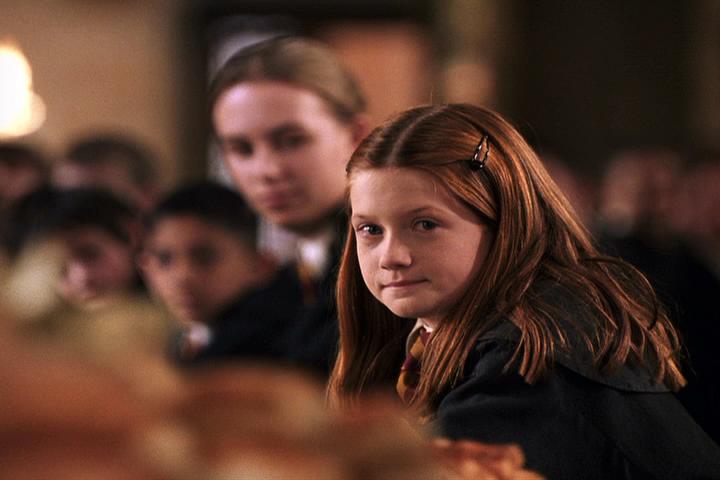 Bonnie Wright in Harry Potter and the Chamber of Secrets