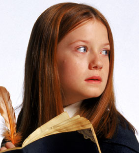 Bonnie Wright in Harry Potter and the Chamber of Secrets